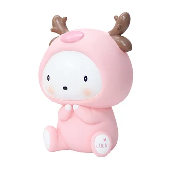 

Funny Resin Cute Piggy Bank Counter Wedding Petty Mini Kids Cash Box Money Skarbonka Przezroczysta Piggy Bank Children KK60CX
