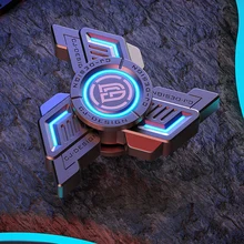 

Fidget Spinners Luminous Metal Alloy Hand Spinner Mute Bearing Noctilucent Gyro Stress Relief Toy for Adults and Children