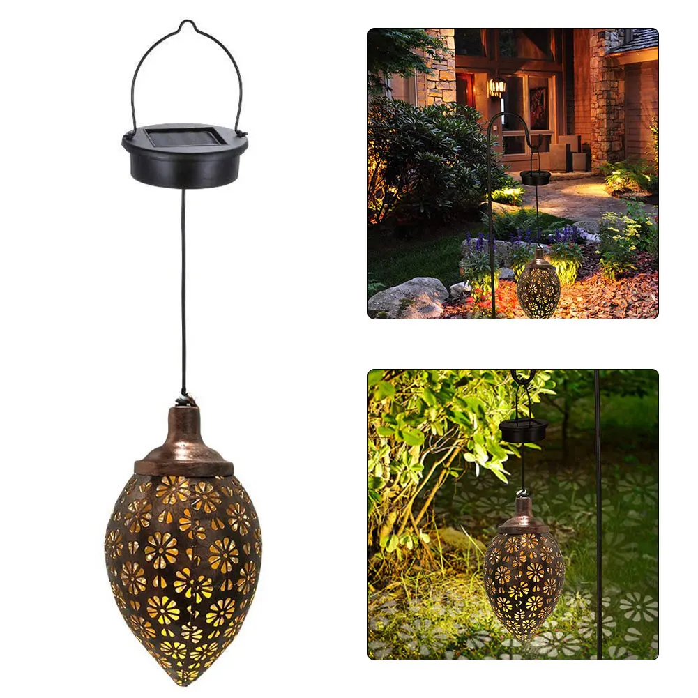 solar security light with motion sensor Solar Garden Light LED Solar Lantern Garland Waterproof Hanging Outdoor Fairy Solar Lamp Olive Shape for Solar Lamp Garland Gard solar powered fairy lights