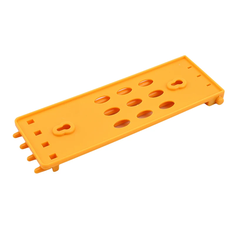 yellow Пластмассовое кольцо-держатель для ног голубя попугая, предметы для обучения птиц, подставка-кольцо для ног, аксессуары для птиц - Цвет: yellow