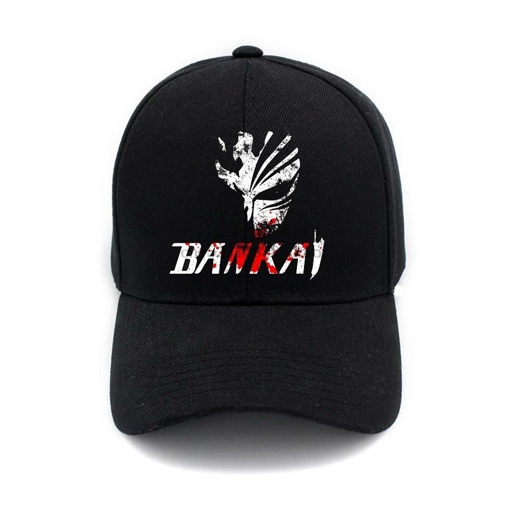 Bankai логотип Аниме Манга унисекс регулируемая крышка спортивные бейсболки Кепка Солнцезащитная сетчатая шапка