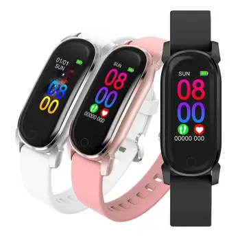 

YD8 Temperature Measurement Blood Pressure Fitness Monitor Smart Watch Bracelet