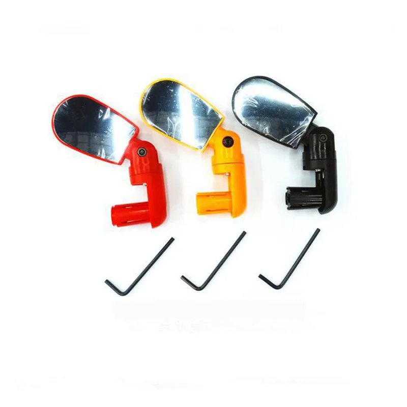 1PCS Bike Rearview Mirror Bicycle Accessories Cycling Mountain Bike Handlebar Wide Angle Rear Rotate View Mirrors for Bicycles