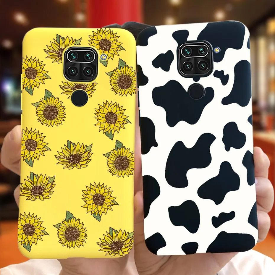 Luxury Sunflower Lavender Silicone Phone Back Cover Case