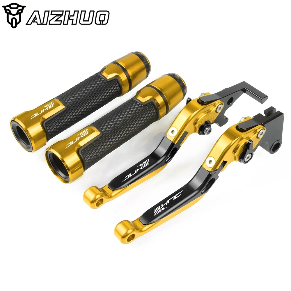 gold Для KTM 790 DUKE 790 790 DUKE аксессуары для мотоциклов CNC Мотоцикл Регулируемые Складные Выдвижные Тормозные Рычаги Сцепления - Цвет: gold