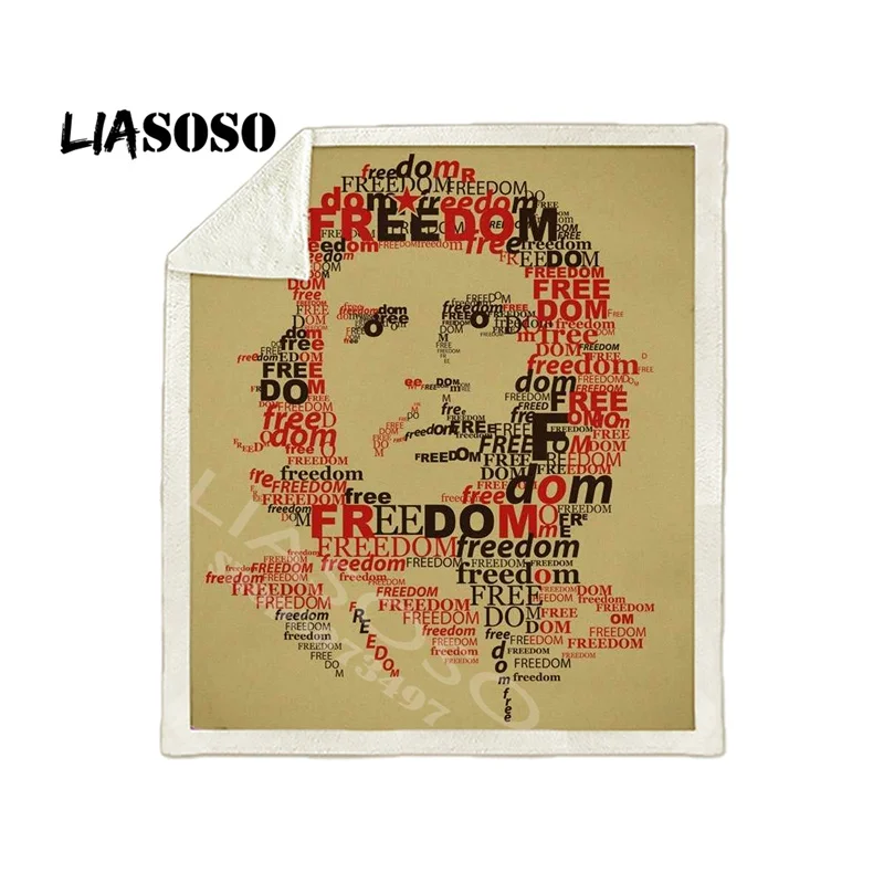 Постельные принадлежности плед 3D принт Che Guevara мода шерпа флисовое Покрывало Диван тонкое одеяло путешествия Пикник Туризм одеяло s