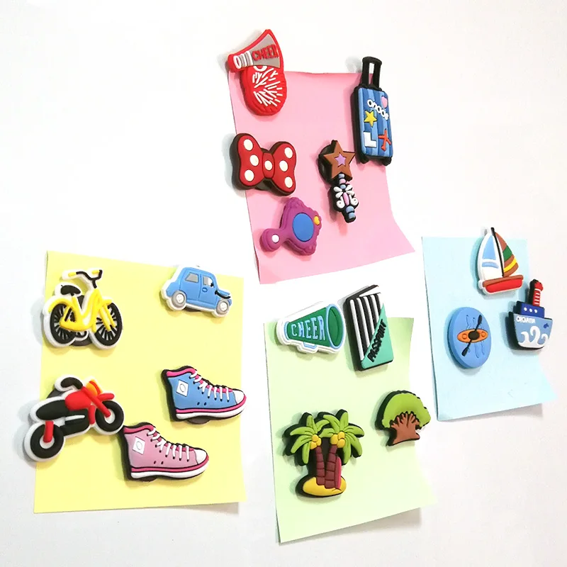 1000 шт. Мультяшные пвх магниты на холодильник животные цветы фрукты буквы