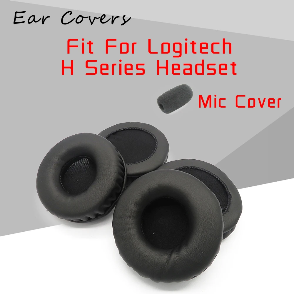 Ear Pads For Logitech H110 H111 H330 H340 570 570E H650 H650e H820 H820E H390 H600 Earpads Headphone earsoft замена амбушюры подушки для logitech h600 h340 h330 h609 наушники чехол рукав аксессуары