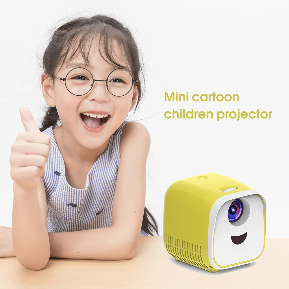 

Vivibright 1080P MINI Projector L1 Children Education Children's gift Parent-child Portable Projector Mini LED TV Home Beamer