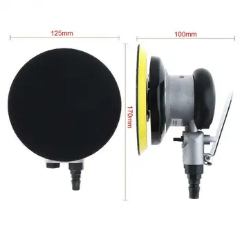 

5 Air Random Orbital Palm Polisher Sander 10000RPM Hand Pneumatic Machine Tool