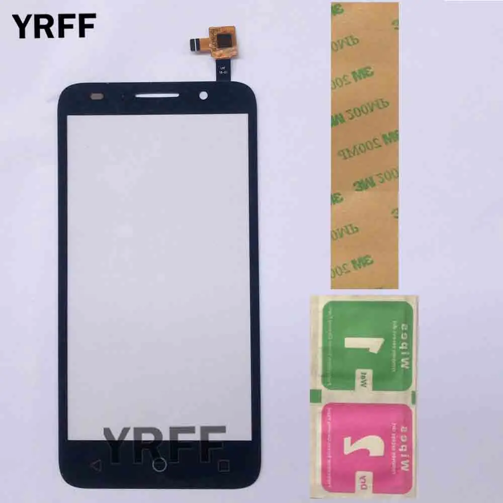 Black Сенсорный экран для Alcatel One touch Pop3(5) 3g 5015 5015A 5015D 5015E 5015X 5016A 5016J 5016 сенсорный экран Сенсорная панель дигитайзер - Цвет: Black