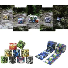 Спортивный эластопласт самоклеющиеся повязки ленты камуфляж спецодежда медицинская обёрточная бумага протектор мышцы упругие повреждения дышащий Прямая поставка