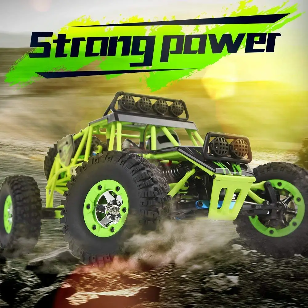 RC Cars 1/12 Scale 2.4G 4WD High Speed Electric RTR for Kids and Adults All Terrain Off-Road Rock Crawler Climbing Buggy