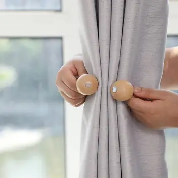 

Curtain tie backs Magnetic Tie Band Decorative rope holdbacks for Home Kitchen Office Window sheer Blackout drapes Doors curtain