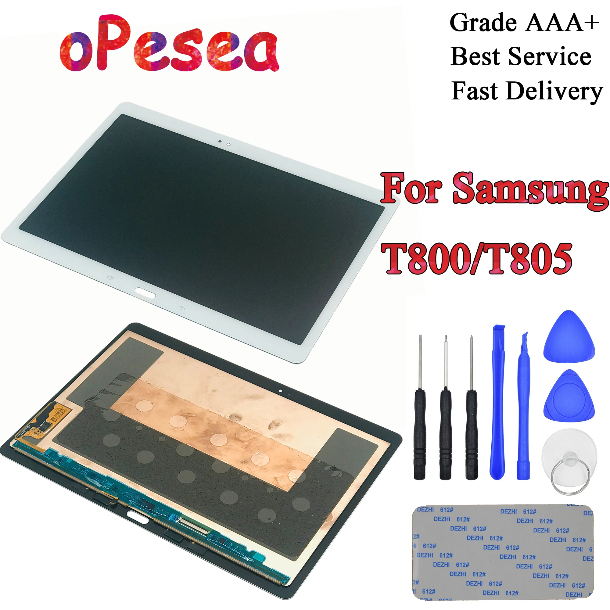 OPesea для Samsung Galaxy Tab S T800 T805 SM-T800 SM-T805 сенсорный экран дигитайзер ЖК-дисплей Панель