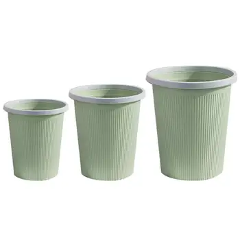 

3Pcs Trash Can Creative Convenient Household Versatile Rubbish Box Waste Bin Garbage Container Junk Holder