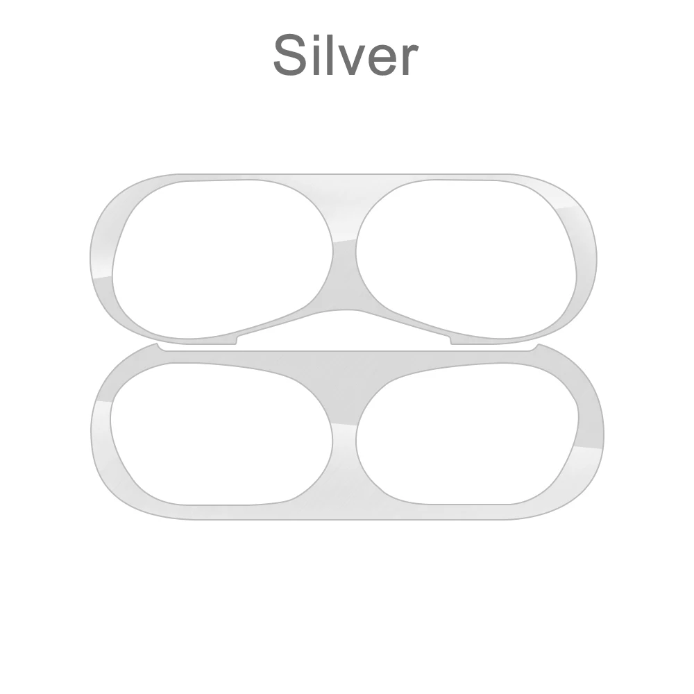 forAirpods PRO Лидер продаж, 1 комплект, ультра тонкий защитный чехол, металлическая пленка, наклейка, железная стружка, защита от пыли для AirPods Airpod/Airpods PRO - Цвет: forAirpods PRO