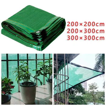 

PE Anti UV Shade Net prevent heat radiation shading balcony garden Breathable Sun Shelter Greenhouse Ceiling outdoor barbecue
