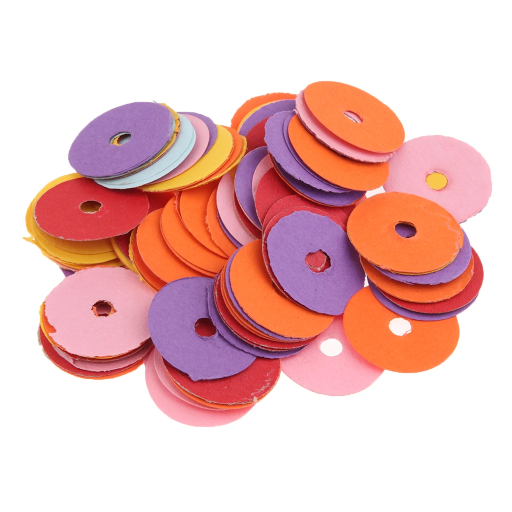 Pack/90pcs Felt Balance Punchings Shims Hitch Pin Punchings for Upright/Verhical Piano Parts