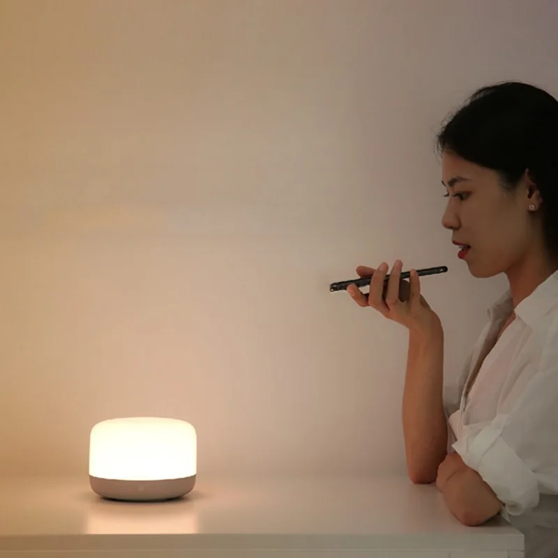  Yeelight Smart LED Bedside Lamp Colorful Night Light Table Lamp Soft Bright APP Voice Control Suppo - 4000189321769