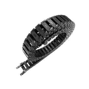 

JFLO S18x37 High-speed Mute Drag Chain Open On Outsides Type Engineering Nylon Towline Cable Protection Chain Free shipping
