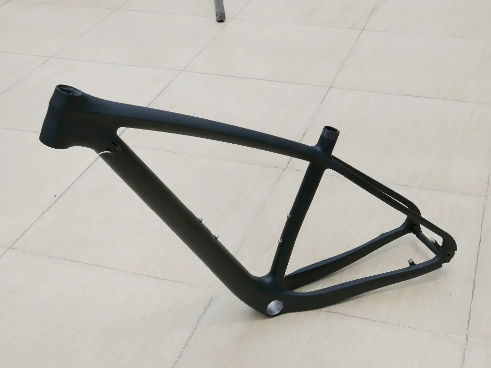 Абсолютно Полный глянцевый углепластиковый коврик 29ER горный велосипед MTB BSA/BB30 рама 17,"(M) QR 135*9 мм