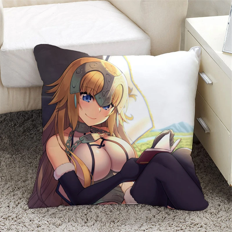 Мультфильм Fate/Zero Saber аниме Fate/Grand Order Alter двухсторонняя печатная пятнистая наволочка внутренняя наволочка Подушка Декор
