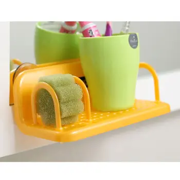 

Sink Suction Cup Sponge Holder Storage Organizer Drain Rack Kitchen Accessory A9LB