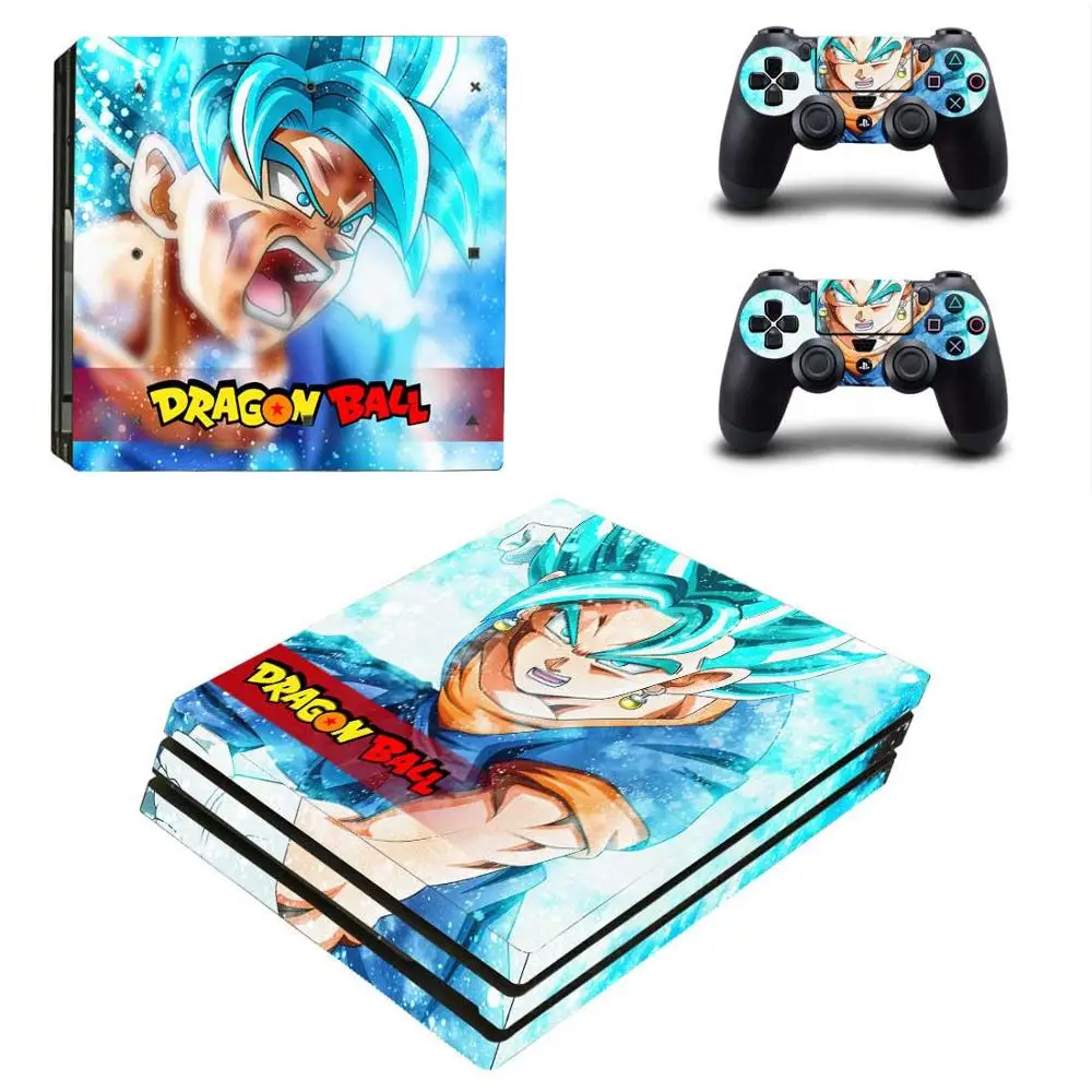 PS4 Pro стикер s PS 4 Play станция 4 Pro Кожа Dragon Ball Стикеры для playstation 4 Pro консоль и контроллер