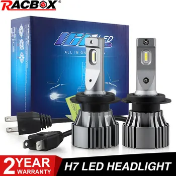 

H7 80W Car Led Headlight Bulbs 6500K White Light LED Headlamps 12V Auto Headlights Bulb Super Bright Automobile Led Lamps Lights