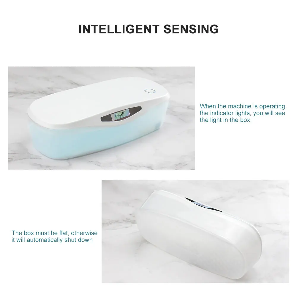 Portable UV Sterilizer Disinfection Box USB Charge Nail Makeup Cleaning Box Personal Care Ultraviol