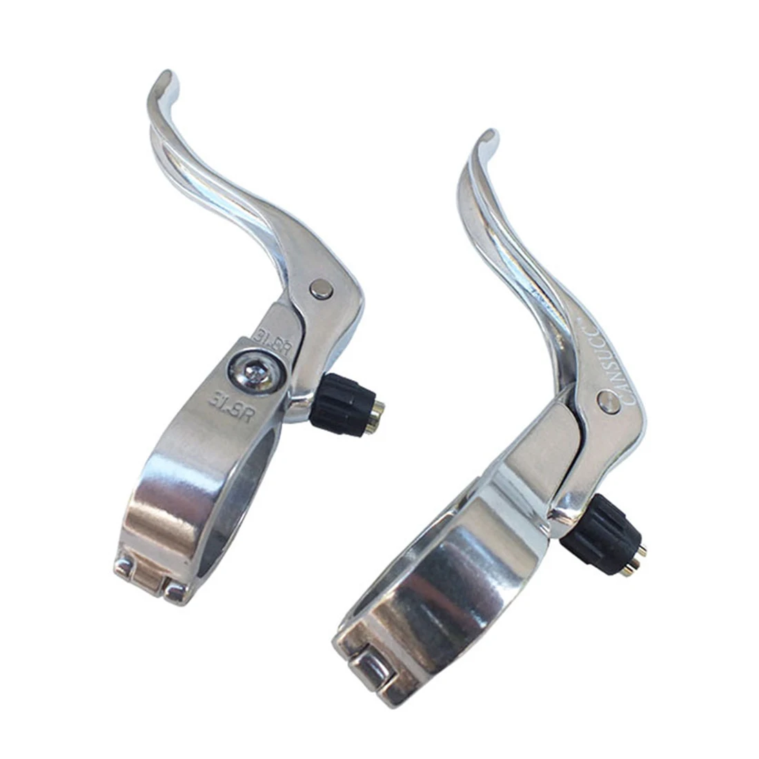 

Brand New And High Quality 31.8MM Fixed Gear Bike Road Bicycle Brake Levers Aluminum Alloy Cold Forging