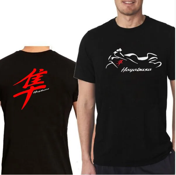Nieuwe Collectie Мужская мода Suzuki футболка O Hals Korte Mouwen Jongen Katoen Mannen футболки HAYABUSA 1340 slanke t-sh
