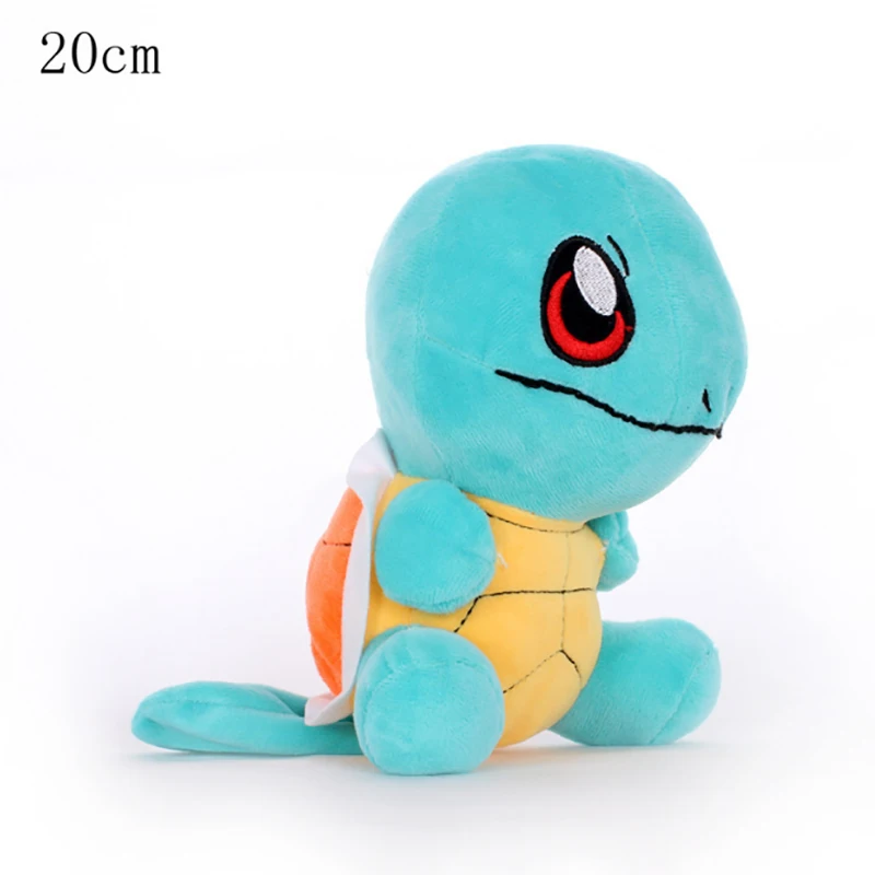 Totodile Chikorita Venusaur Eevee Marill Mew Cyndaquil Squirtle плюшевая кукла мягкая игрушка на день рождения Рождественский подарок для ребенка - Цвет: Розовый