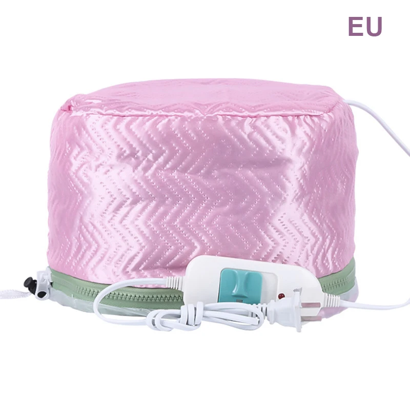 EU Plug Электрическая маска для волос согревающая шапка для масок термообработка контроль температуры защита вапоризатор для волос CJ666 - Цвет: EU Plug