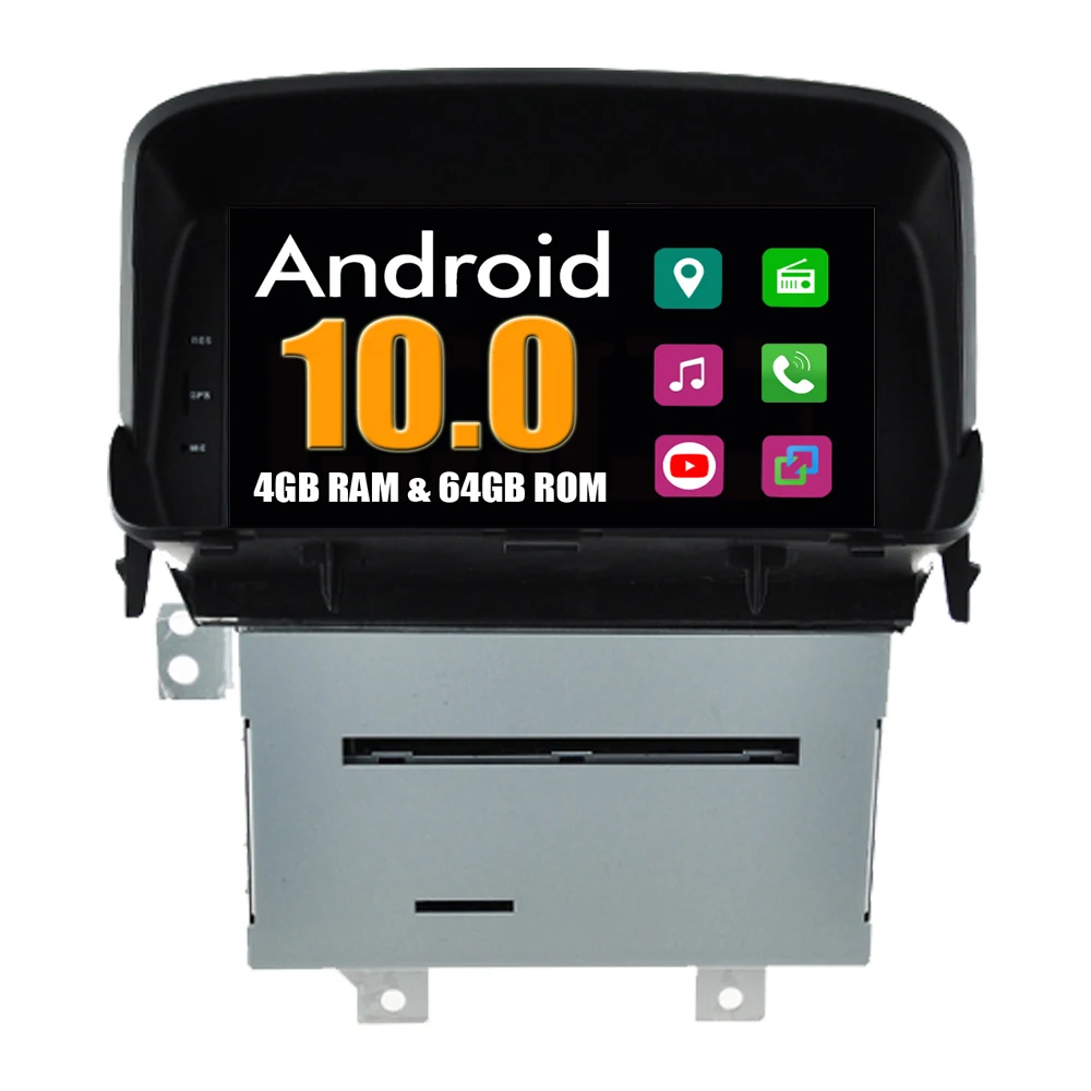 Автомагнитола RoverOne мультимедийный плеер на Android 10 с восьмиядерным процессором GPS