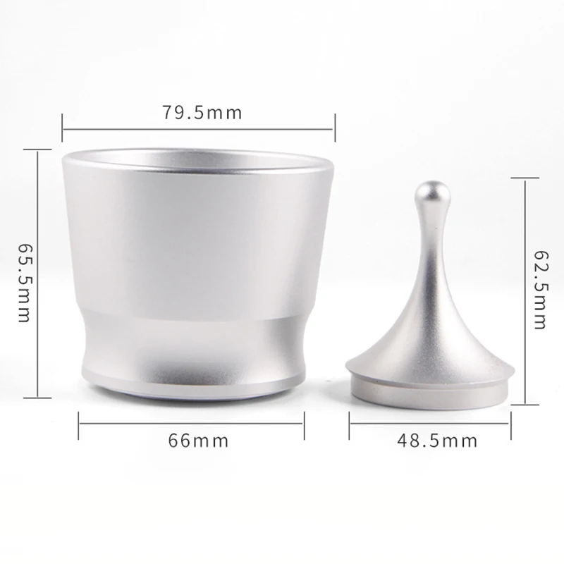 58 мм кофе Темпер интеллектуальные дозирующие кольца из алюминиевого сплава бариста пивоварения чаша кофеварка для EK43 кофемолка аксессуары