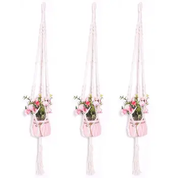 

Plant Hangers Indoor Wall Hanging Planter Basket Flower Pot Holder Boho Home Decor