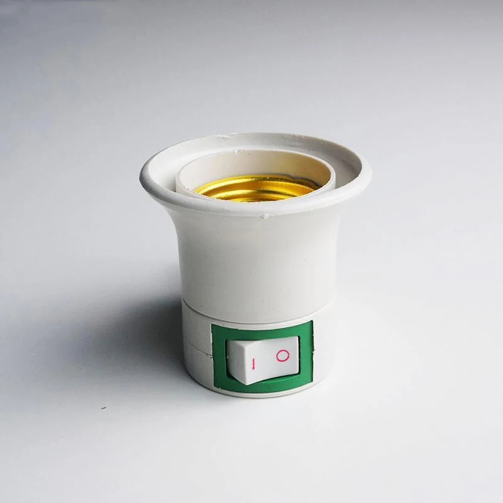 

E27 screw socket LED bulb lamp cap socket lamp base, ceiling mounted, exposed mounting, dark mounting and energy saving