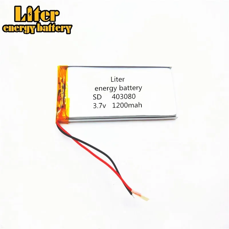 XHR-2P 1200mAh 3 7 V полимерная литиевая батарея 403280 403080 DIY мобильный источник питания |