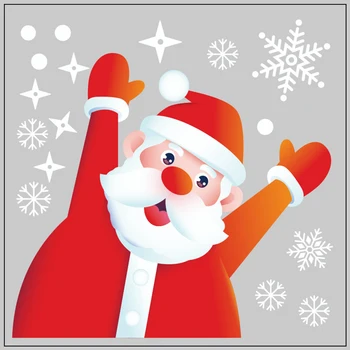 

PVC Wall Sticker Window DIY Home Merry Christmas Electrostatic Decorate
