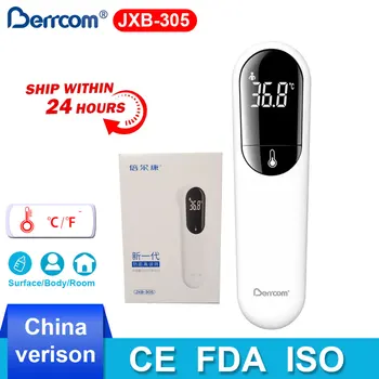 

Original Berrcom Non-Contact Infrared Thermometer Accurate Digital Fever Infrared Clinical Dual Probe Thermograph Measurement