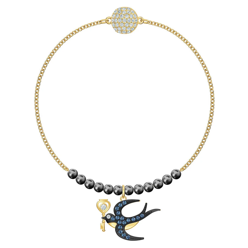 

MULIER SWA Remix Collection 2019 New Exquisite Gold Tarot lucky Swallow Magnetic Buckle Bracelet 5494381 Gifts ideal choice