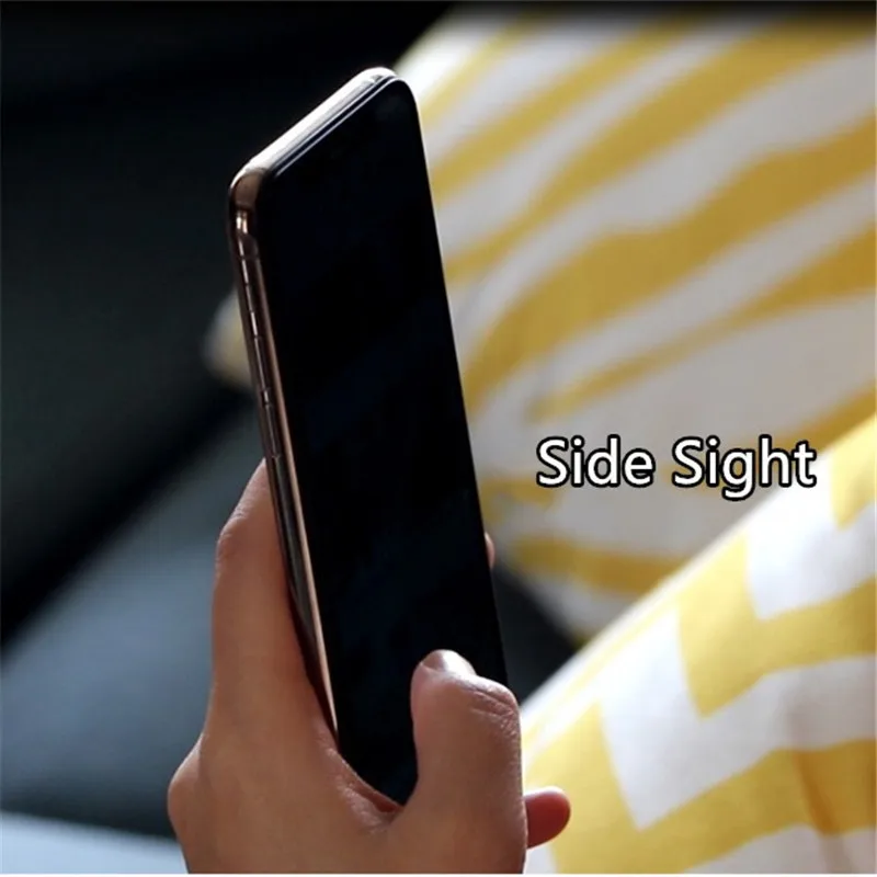 Защитная пленка для экрана из закаленного стекла для iPhone 11 Pro Max XS Max XR 6 7 8 Plus пленка для защиты конфиденциальности