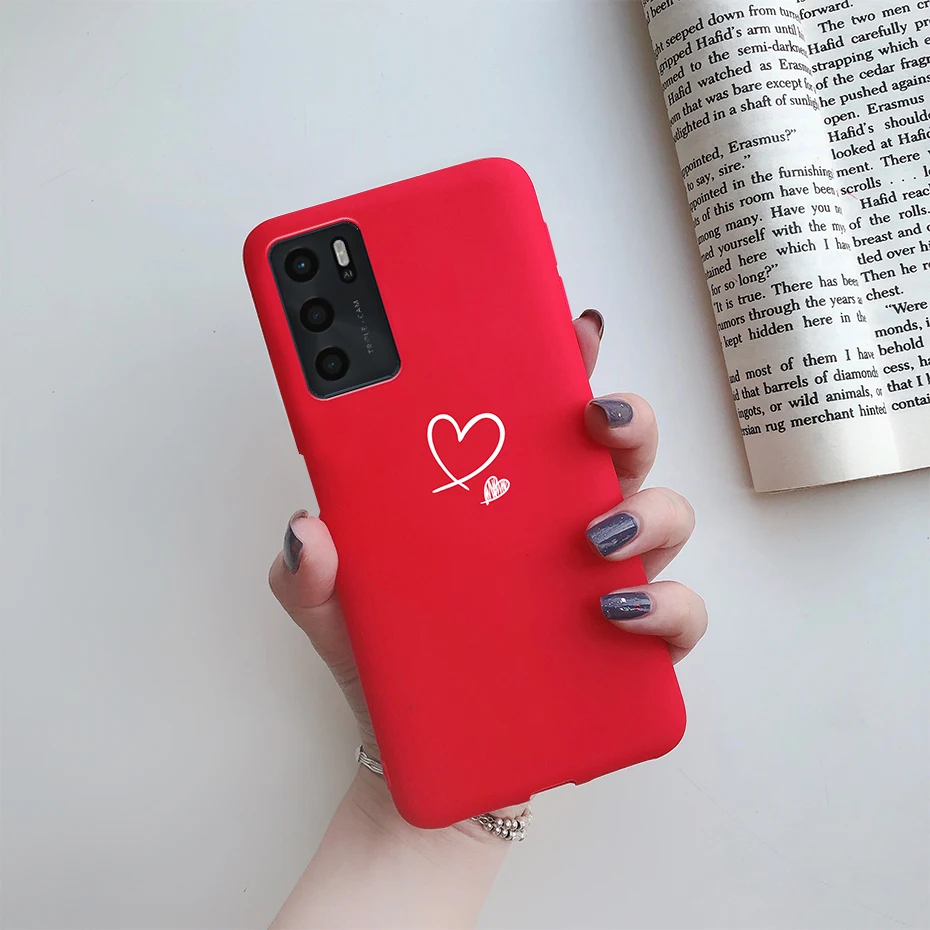 cases for oppo black For Oppo A16s a16 Case 6.52'' Cute Painted Soft Silicone Back Cover for OPPO A16 2021 A 16 S Phone Cases Shockproof Fundas Coque a cases for oppo phones