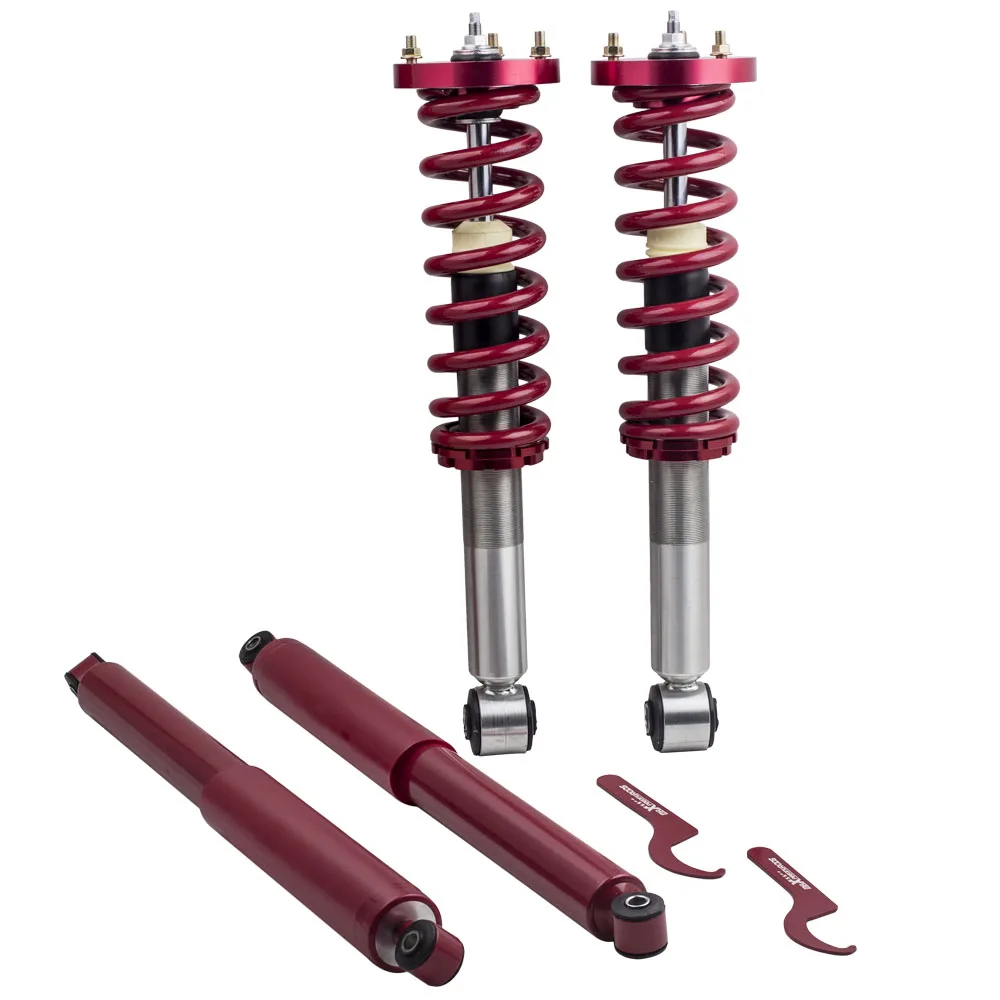 

Complete Suspension Coil Spring Struts for Ford F-150 F150 2004-2008 RWD 4L3Z18124AA Shock Absorber