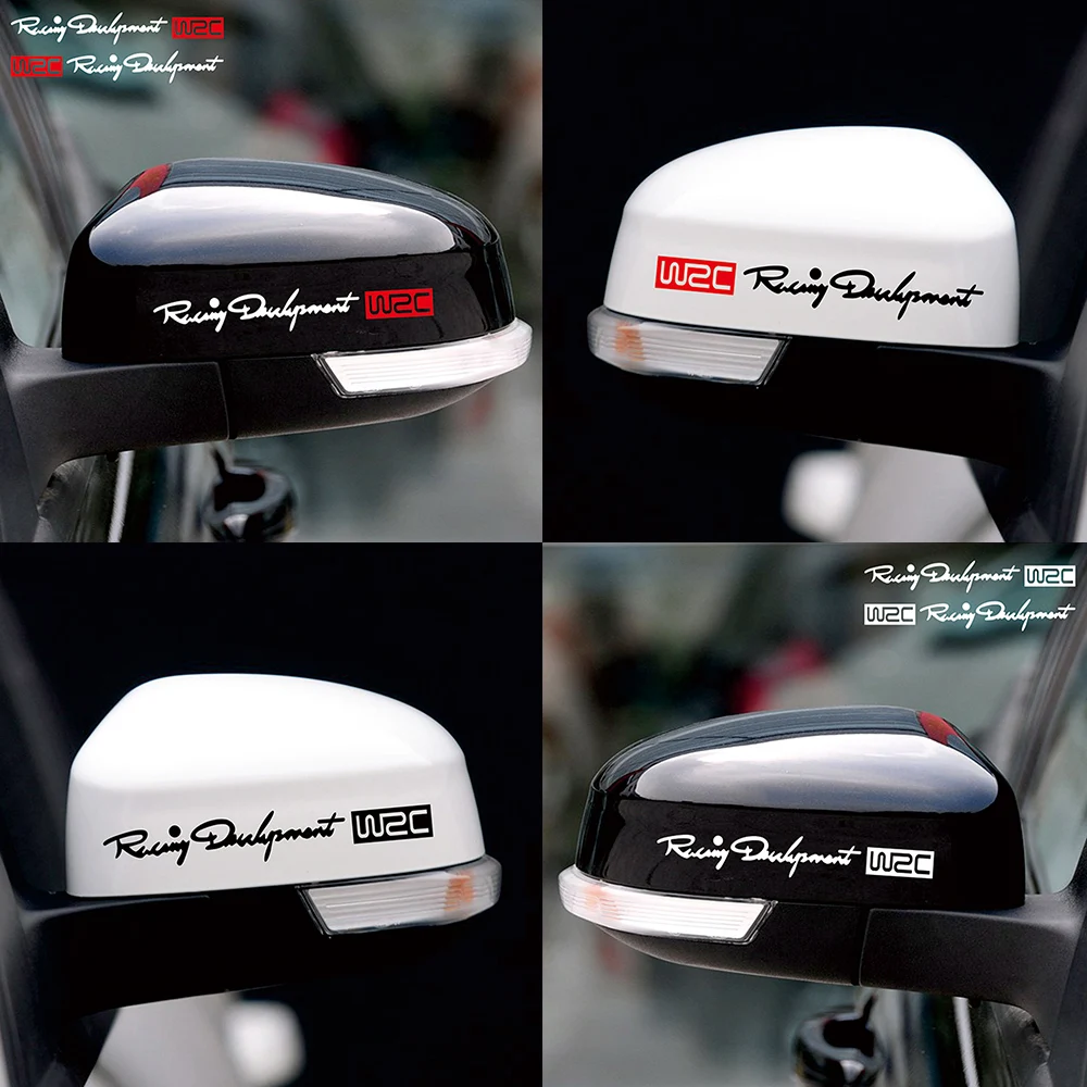 DIY Автомобильная наклейка на зеркало заднего вида s WRC Rally Racing полосатая авто