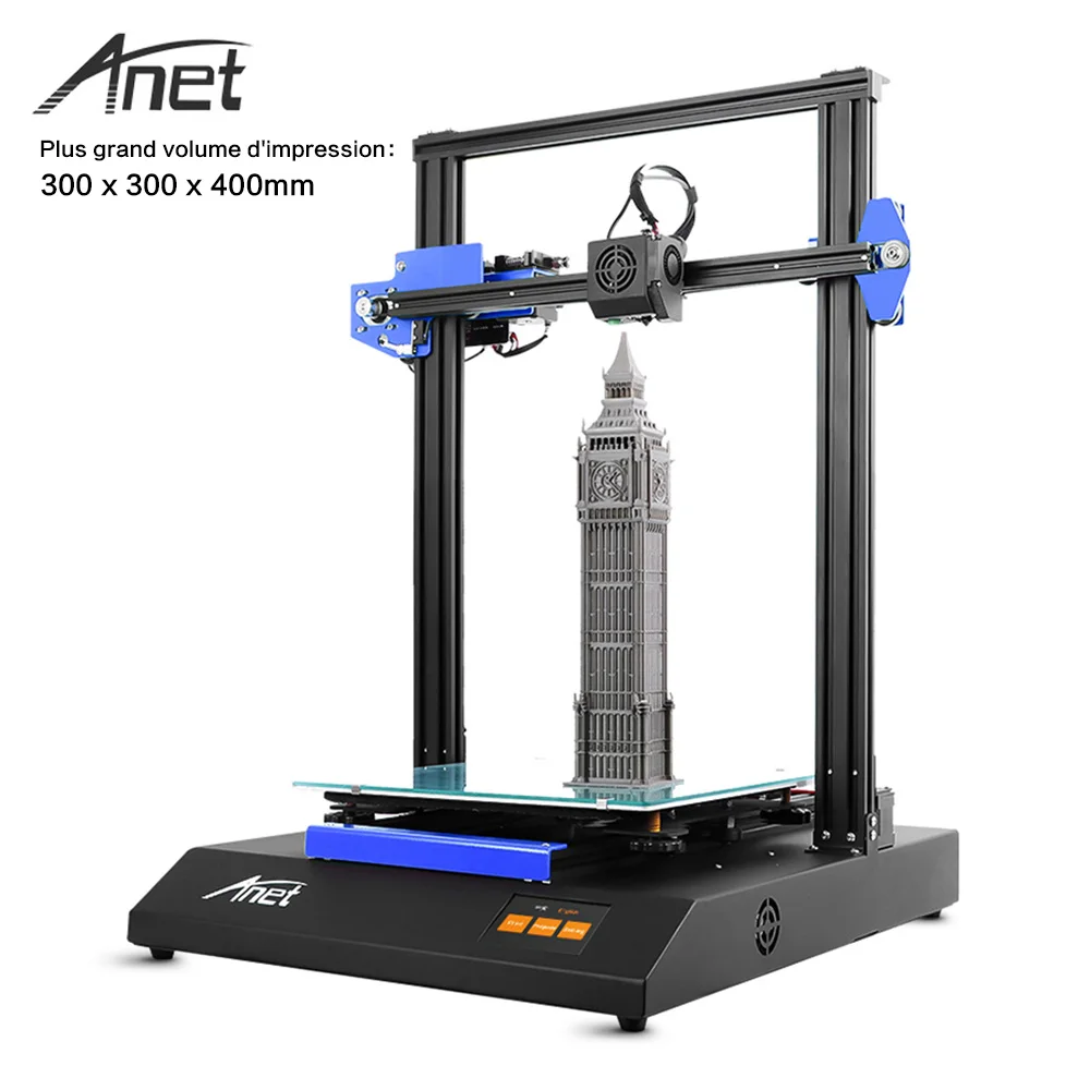 Anet ET5X 3D Printer Touch Screen Filament Detection Auto Leveling