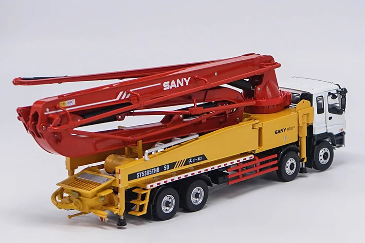 1:38 SANY 50 м X футов ISUZU грузовик установлен бетононасос литья под давлением модель