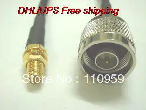 DHL/EMS 100 шт N штекер RP SMA штекер гайка Bulkhead LMR195 Jumper-A2